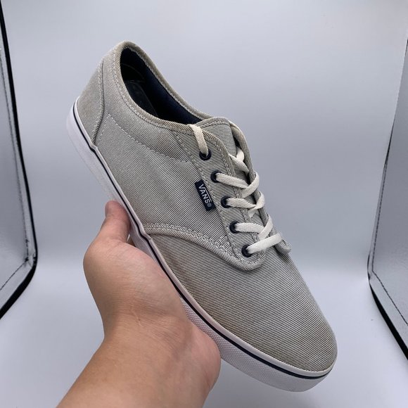 Womens Gray Vans - Size 10 - Picture 1 of 11